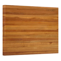 24-Inch Reversible Teakwood Cutting Board with Handle product